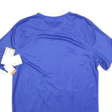 NIKE Mens Blue & White Graphic T-Shirt M Short Sleeve Crew Neck Sports Style