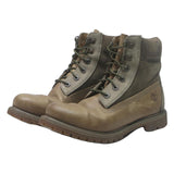 TIMBERLAND Womens Ankle Boots Leather Brown UK 7.5 Sturdy Lace-Up Outdoor