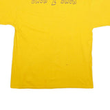 JERZEES Mens Yellow Fairfield Tigers Graphic T-Shirt XL Short Sleeve Crew Neck