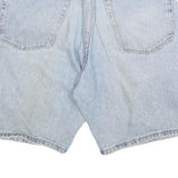 WRANGLER Mens Shorts Blue Denim Casual S W30 Cotton Blend Summer Relaxed Fit