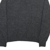 CHAPS Mens Grey Jumper Pullover Plain Roll Neck Regular L Cotton Blend Knitwear