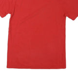NIKE Mens Red Reds Baseball Graphic T-Shirt S Short Sleeve Crew Neck