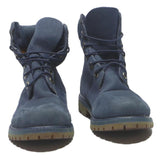 TIMBERLAND Mens Ankle Boots Leather Navy UK 6 Durable & Stylish Outdoor Footwear