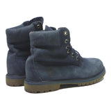 TIMBERLAND Mens Ankle Boots Leather Navy UK 6 Durable & Stylish Outdoor Footwear