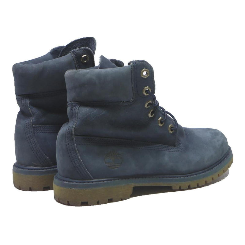 TIMBERLAND Mens Ankle Boots Leather Navy UK 6 Durable & Stylish Outdoor Footwear