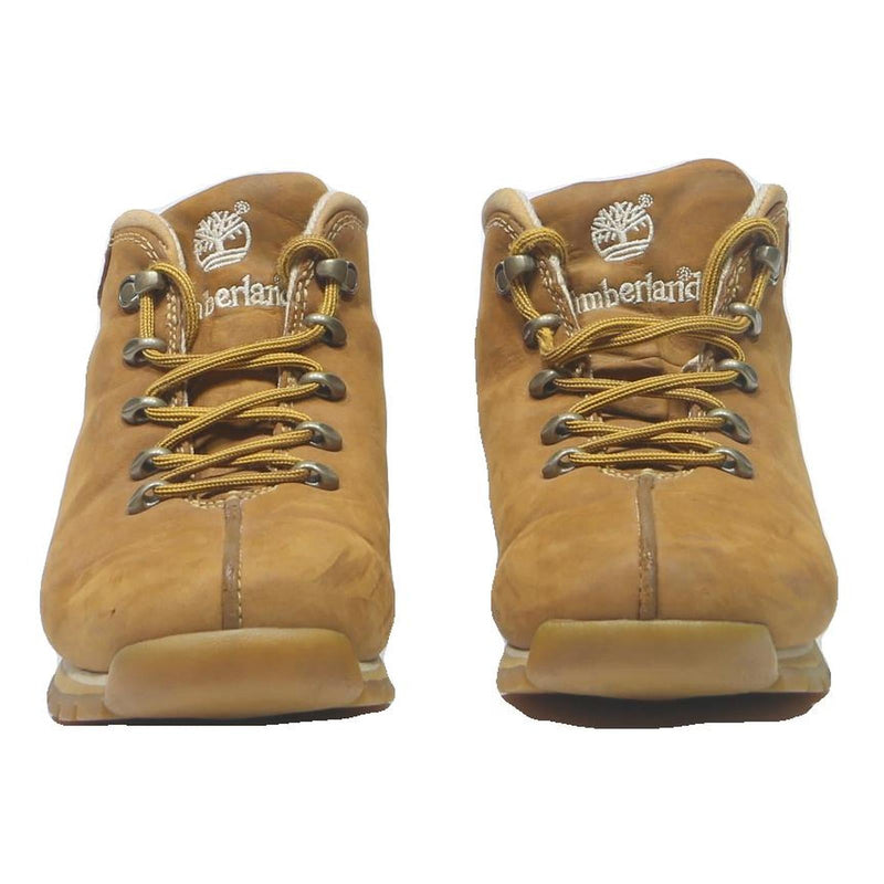 TIMBERLAND Womens Classic Chukka Boots Leather Tan UK 8.5 Outdoor Lace-Up