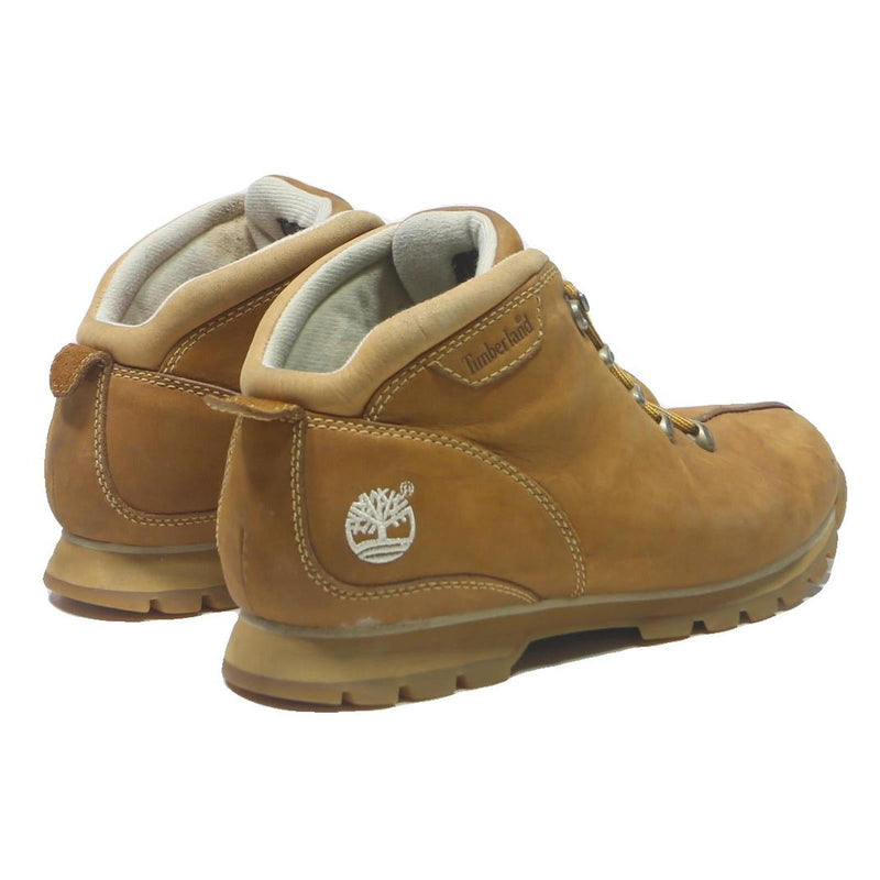 TIMBERLAND Womens Classic Chukka Boots Leather Tan UK 8.5 Outdoor Lace-Up