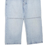 GIORGIO Womens Shorts Blue Casual M W33 Cotton Blend Relaxed Fit