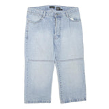 GIORGIO Womens Shorts Blue Casual M W33 Cotton Blend Relaxed Fit