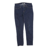 LEVI'S Womens 711 Slim Blue Denim Dark Slim Skinny Jeans W28 L27