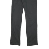 DICKIES Womens Cotton Blend Black Slim Straight Trousers W29 L29 Workwear Zip