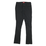 DICKIES Womens Jeans Black Slim Skinny Denim Woven Cotton Blend W26 L27 Classic