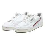 ADIDAS Continental 80 Boys White Leather Trainers UK 4 Retro Classic Design