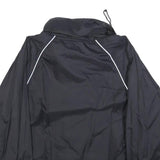 BIG TRAMP Mens Black Outdoor Jacket M Polyester Plain Zip Casual Lightweight