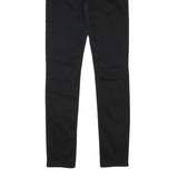 LEE Womens Black Slim Skinny Denim Jeans Cotton Blend W29 L31 Classic Zip