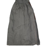 EMPORIO ARMANI Womens Grey Polyester Maxi Dress Sleeveless Size M Elegant Print