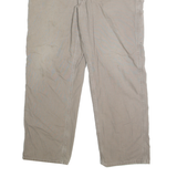 CARHARTT Mens Cotton Beige Loose Straight Trousers W40 L32 Workwear Utility