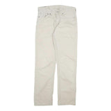 LEVI'S 514 Mens Jeans Slim Straight Denim Beige W31 L32 Classic Cotton Blend
