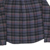 GREAT NORTHWEST Mens Blue Black & Red Checked Shirt XL Button Front Cotton Blend