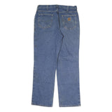 CARHARTT Mens Jeans Blue Regular Straight Denim Medium W34 L29 Workwear Zip