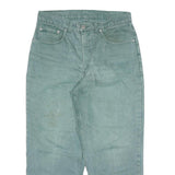 LEVI'S Mens Relaxed Cotton Blend Jeans Blue W32 L26 Zip Casual Vintage