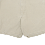 CARHARTT Mens Shorts Beige XL W35 Cotton Blend Casual Workwear Pockets