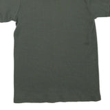 LEVI'S Womens Green S Short Sleeve V-Neck Cotton Blend T-Shirt Casual