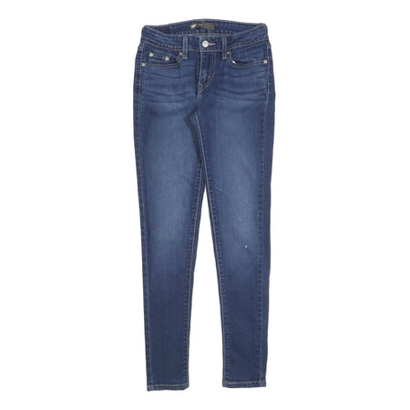LEVI'S Womens Jeans Blue Slim Skinny Denim Medium W26 L28 Stretch Cotton Blend
