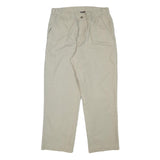 DICKIES Mens Cotton Blend Beige Regular Fit Straight Leg Trousers W32 L28 Worker