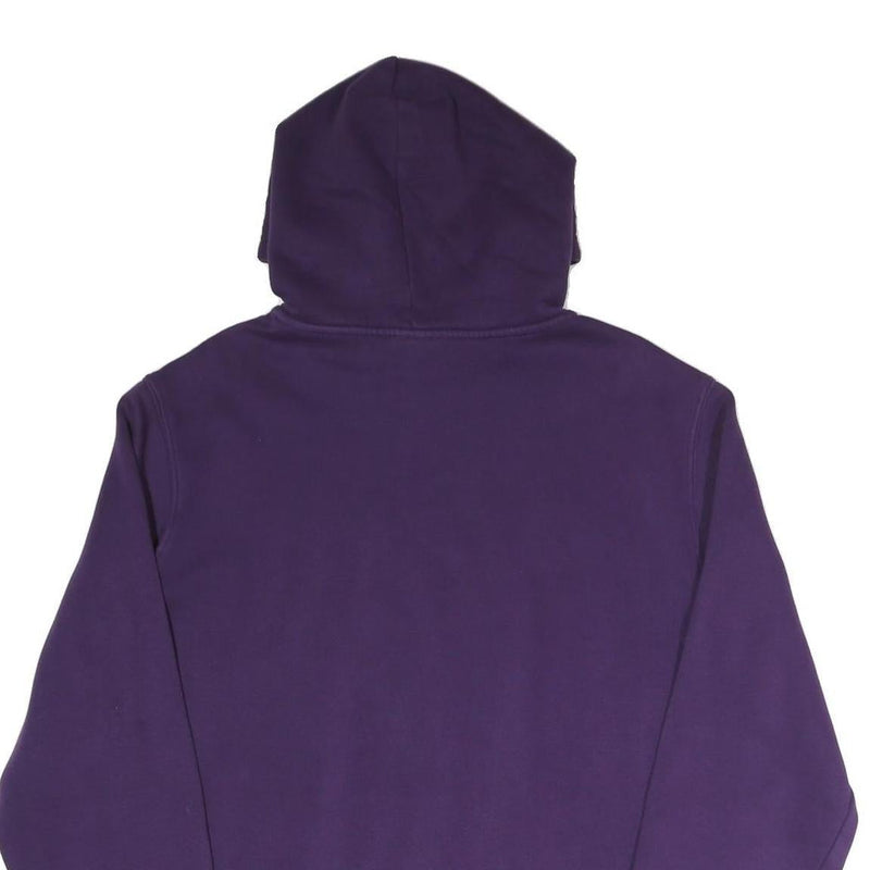 CHAMPION Womens Purple Hoodie L Cotton Blend Pullover Casual Hooded Sweatshirt