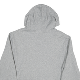 PUMA Mens Grey Hoodie L Cotton Blend Pullover Casual Sportswear