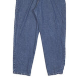 LEE Mens Loose Fit Blue Denim Jeans W32 L29 Classic Cotton Zip Pockets