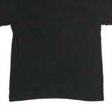 CAT Mens Black Graphic T-Shirt XL Short Sleeve Crew Neck Cotton Comfort