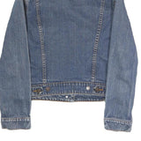 LEVI'S Womens Blue Denim Button Jacket M Cotton Classic Western Style