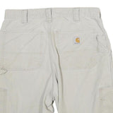 CARHARTT Mens Shorts Beige Casual L W30 Cotton Blend Workwear Pockets