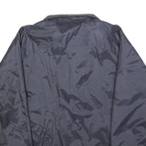 LEGEA Mens Blue & Black Reversible Zip Front Jacket M Polyester Sportswear