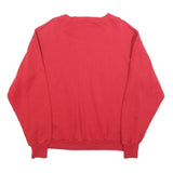 DELTA Mens Red Wisconsin Rose Bowl Crew Neck XL Sweatshirt Vintage Sportswear