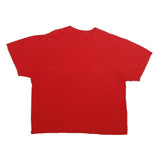 MAJESTIC Mens Red Angels Baseball T-Shirt 2XL Short Sleeve Crew Neck Cotton