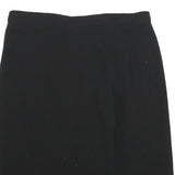 JIGSAW Womens Black Pencil Knee Length Wool Blend Skirt UK 14 Classic Workwear