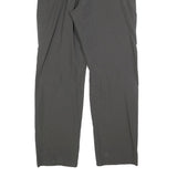 TREVOLUTION Mens Regular Fit Grey Polyester Trousers W34 L32 Zip Casual Outdoor