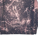 CHAMPION Mens Black & Pink Graphic Long Sleeve Crew Neck T-Shirt M