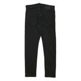 LEVI'S 511 Mens Jeans Black Slim Skinny Denim W30 L28 Stylish Zip Closure