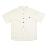 JOE MARLIN Mens Cream Rayon Shirt XL Casual Summer Button Pocket