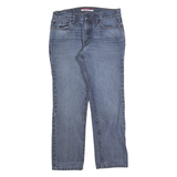 TOMMY HILFIGER Mens Regular Fit Blue Denim Jeans W32 L30 Zip Pockets Classic