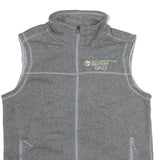 THE NORTH FACE Mens Grey Zip Jacket M Polyester Fleece Casual Outdoor Wear