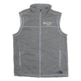THE NORTH FACE Mens Grey Zip Jacket M Polyester Fleece Casual Outdoor Wear