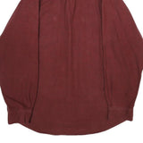 FIELD & STREAM Mens Red Cotton Shirt L Button Front Casual Workwear
