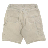 WRANGLER Mens Shorts Beige Casual Cotton Blend M W32 Utility Workwear