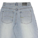 LUXE-T Mens Denim Blue Casual Shorts M W34 Cotton Comfort Fit Pockets