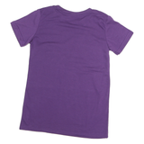 CARHARTT Womens Purple T-Shirt S Short Sleeve Crew Neck Pocket Logo